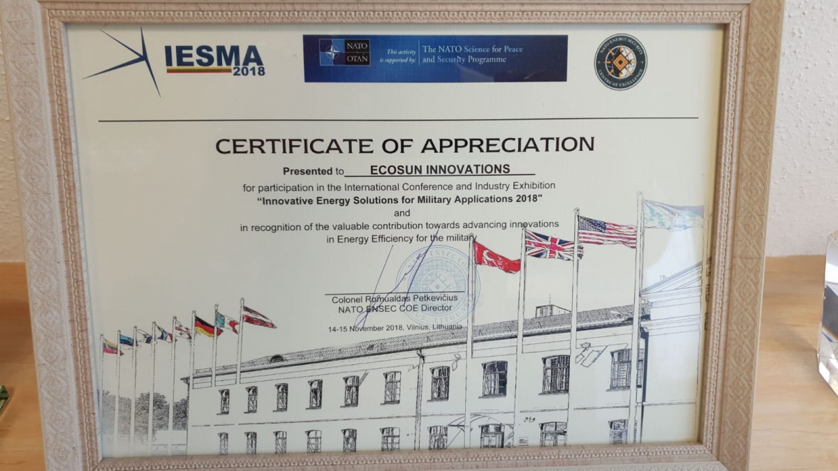 certificat IESMA