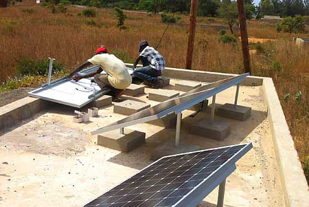 Électrification de maison au Nigéria