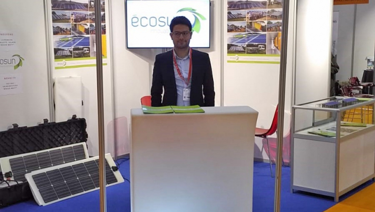 Ecosun Innovations na feira AidEx em Bruxelas