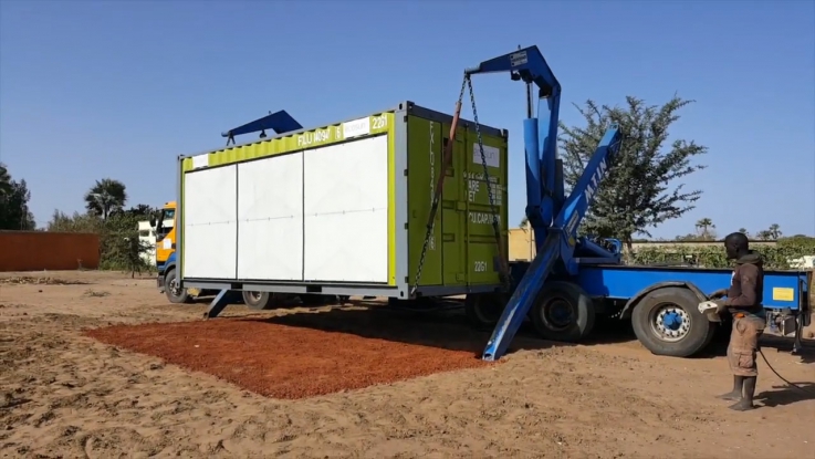 Mobil-Watt® solar container in Senegal