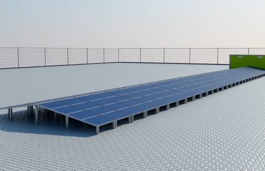fotovoltaico  contenedor solar ecosun