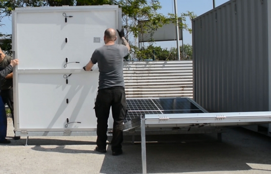 Contenedor solar