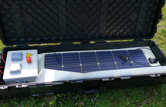 حقيبة دعم الطاقة الشمسية Rescue-Watt®