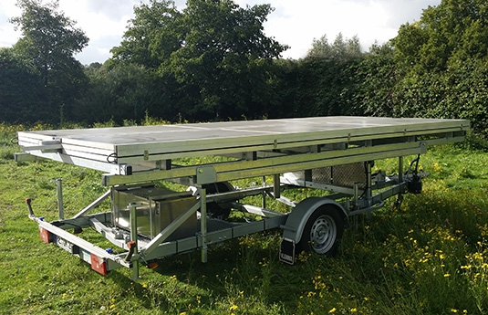 photovoltaïc trailer