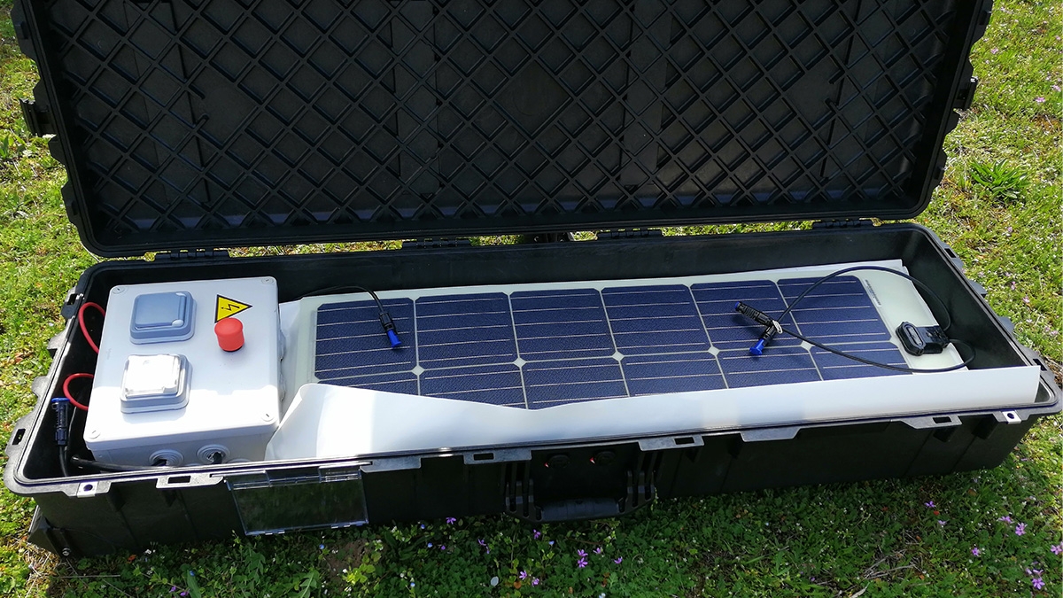 حقيبة دعم الطاقة الشمسية Rescue-Watt®