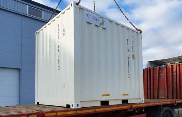 solar and storage container
