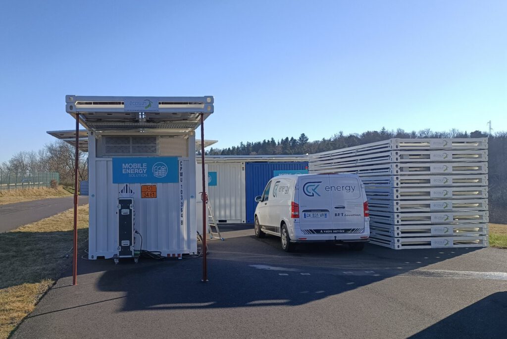 Frame-Watt® for charging electric vehicles during automotive competitions