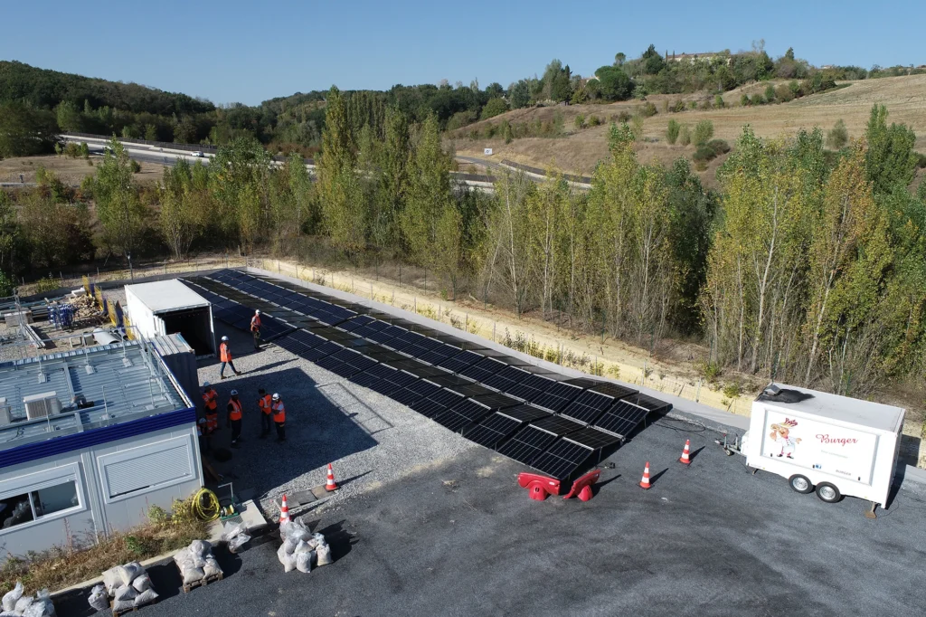 NGE - Mobil-Grid® pour électrifier un chantier routier en France