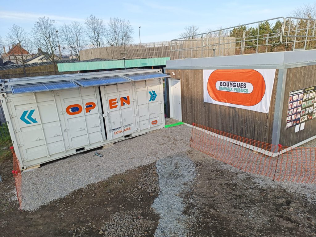 Cadre solaire Frame-Watt® au service de Bouygues et de ses chanteirs de construction