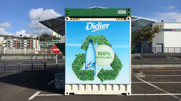 Tri-center alimentation de leur container de traitement des déchets grâce à Frame-Watt®