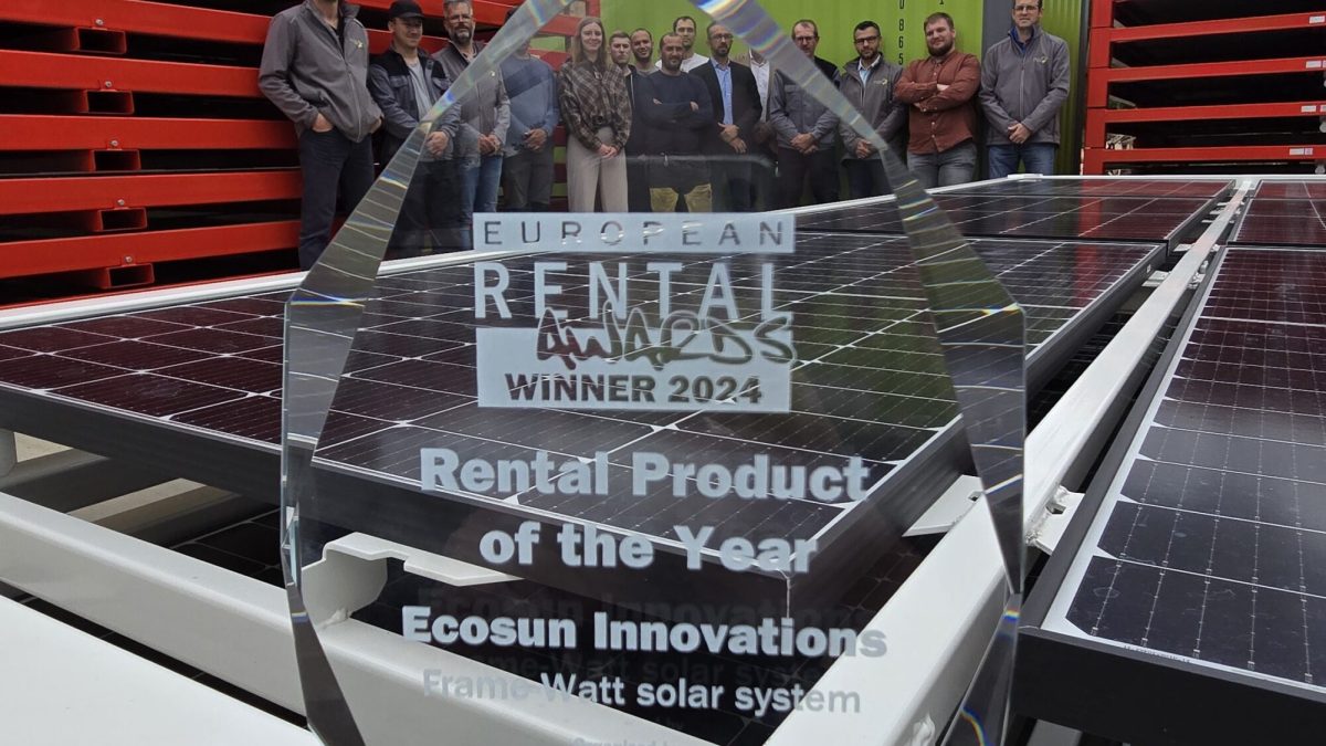 European Rentals Awards Winner 2024